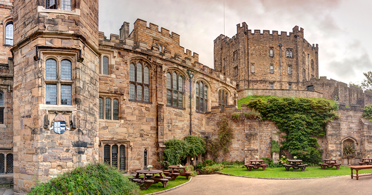 External View of Durham Castle and Durham Castle Keep